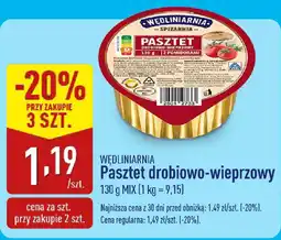 ALDI WĘDLINIARNIA Pasztet drobiowo-wieprzowy oferta