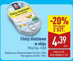 ALDI Filety śledziowe w oleju oferta