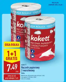 ALDI KOKETT Ręcznik papierowy 2-warstwowy oferta