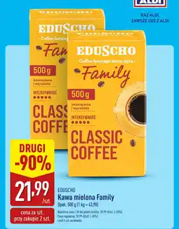 ALDI EDUSCHO Kawa mielona Family oferta