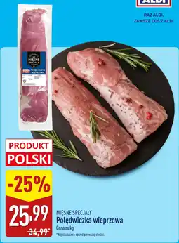ALDI MIĘSNE SPECJAŁY Polędwiczka wieprzowa oferta