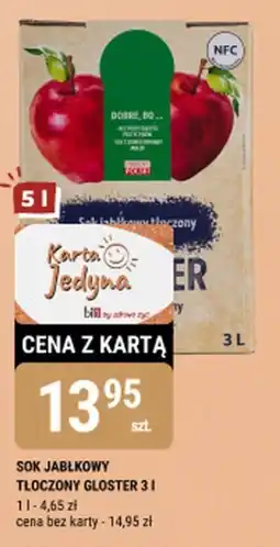 bi1 Sok jabłkowy tłoczony gloster oferta