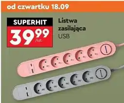 Biedronka Listwa zasilająca usb oferta