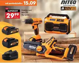 Biedronka Piła łańcuchowa 20 v Niteo Tools oferta