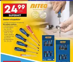 Biedronka Wkrętak izolowany z grotami Niteo Tools oferta