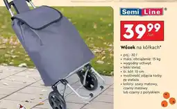 Biedronka Wózek na zakupy Semi Line oferta