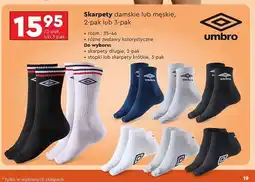 Biedronka Stopki damskie Umbro oferta