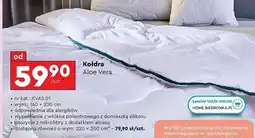 Biedronka Kołdra aloe vera 220 x 200 cm Smukee oferta