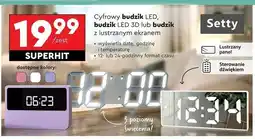 Biedronka Budzik led 3d Setty oferta