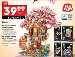 Biedronka Klocki domek na drzewie 1179 el. Elefun oferta