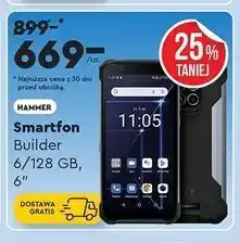 Biedronka Smartfon builder 6/128 gb Hammer oferta