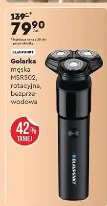 Biedronka Golarka męska msr502 Blaupunkt oferta