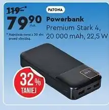 Biedronka Powerbank 20000 mah Patona oferta