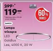 Biedronka Lampa wisząca goldlux lea Sanico oferta
