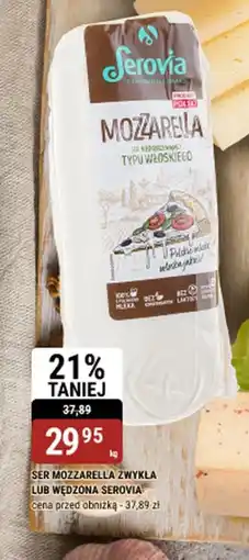 bi1 Ser mozzarella zwykła lub wędzona serovia oferta