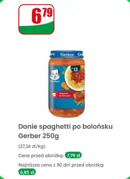 Dino Danie spaghetti po bolońsku Gerber oferta