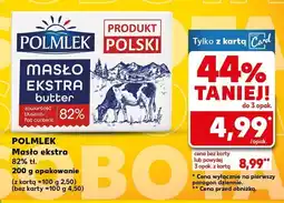 Kaufland Masło Ekstra Polmlek oferta