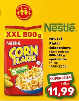 Kaufland Płatki śniadaniowe Nestle, różne rodzaje oferta