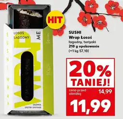 Kaufland Sushi wrap Łosoś łagodny, teriyaki Łosoś Łagodny oferta