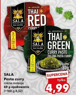 Kaufland Pasta curry, różne rodzaje SALA oferta