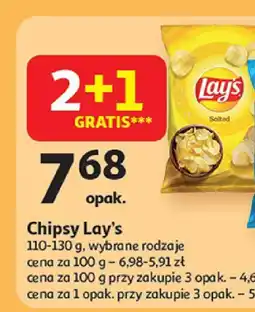 Auchan Chipsy Lay's solone oferta