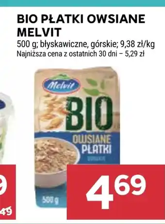 Stokrotka Market Płatki owsiane Melvit oferta