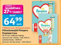 Auchan Pieluchomajtki Pampers oferta