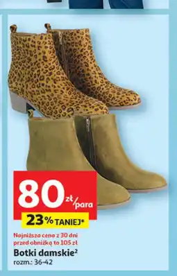 Auchan Botki damskie To ta! oferta