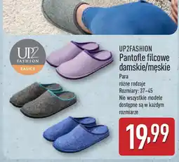 ALDI Pantofle filcowe damskie/męskie oferta