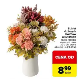Carrefour Bukiet drobnych kwiatów sztucznych oferta