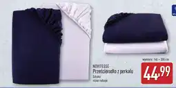 ALDI NOVITESSE Prześcieradło z perkalu oferta