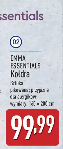 ALDI EMMA ESSENTIALS Kołdra oferta