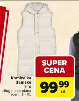 Carrefour Kamizelka damska TEX oferta