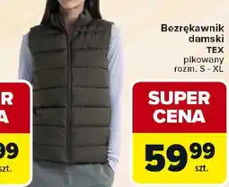 Carrefour Bezrękawnik damski TEX oferta