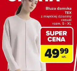 Carrefour Bluza damska TEX oferta