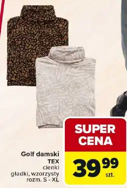 Carrefour Golf damski TEX oferta