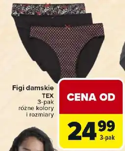 Carrefour Figi damskie TEX oferta