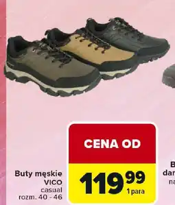 Carrefour Buty męskie VICO oferta