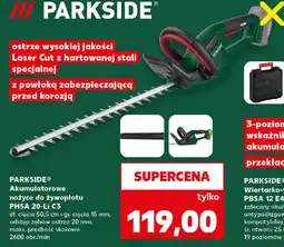 Kaufland PARKSIDE Akumulatorowe nożyce do żywopłotu PHSA 20-Li C3 oferta
