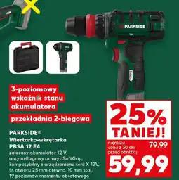 Kaufland PARKSIDE Wiertarko-wkrętarka PBSA 12 E4 oferta