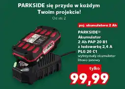 Kaufland PARKSIDE Akumulator 2 Ah PAP 20 B1 z ładowarką 2,4 A PLG 20 C1 oferta