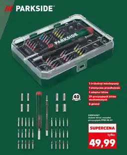 Kaufland PARKSIDE Zestaw bitów i nasadek precyzyjnych PPBS 40 A1 oferta