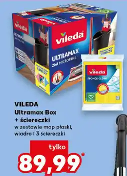 Kaufland VILEDA Ultramax Box + ściereczki oferta