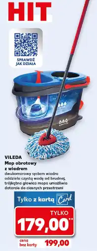 Kaufland VILEDA Mop obrotowy z wiadrem oferta