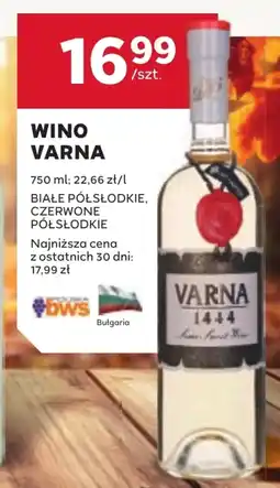 Stokrotka Wino półsłodkie Varna oferta