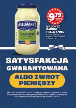 Stokrotka Majonez Hellmann's oferta