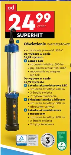 Biedronka Latarka led Niteo oferta