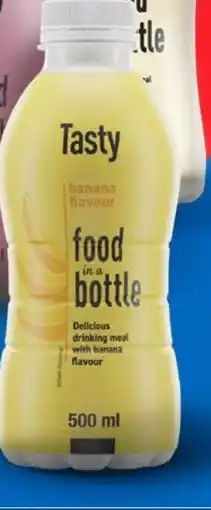 Lidl Napój Tasty Pełnowartościowy posiłek w butelce banan oferta