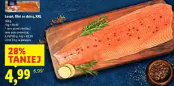 Lidl Łosoś, filet ze skórą XXL Lidl oferta