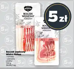 Netto Boczek wędzony surowy Mistrz Rohus oferta